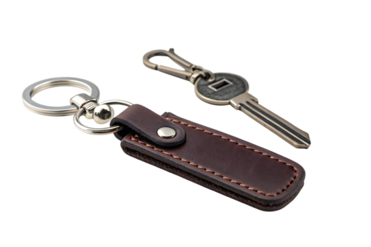 leather key fob stylish design