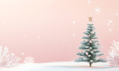 Christmas and New Year background with festive decorations, snowflakes, and holiday-themed elements. Ideal for greeting cards, invitations, and seasonal designs.