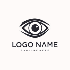 Obraz premium vector eye logo design. creative logo