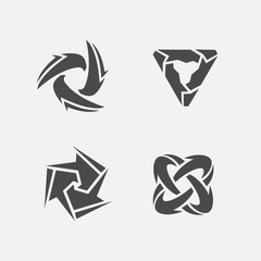 Swirl logo symbols