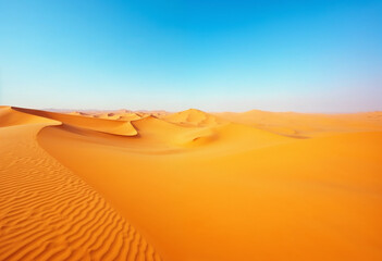 Desert Dunes Tourism Adventure Background