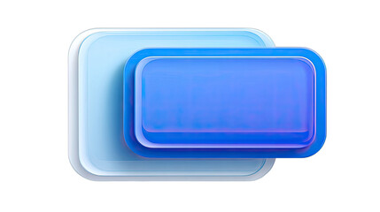 Abstract layered geometric shapes