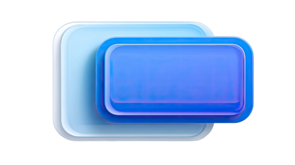 Abstract layered geometric shapes