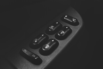 Obraz premium Automotive Interior Door Button Cluster