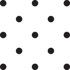 Abstract seamless black and white pattern with a Swiss cheese texture