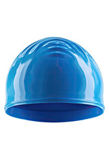 Fototapeta premium A vibrant blue swim cap