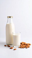 glass of milk and cookies