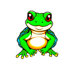 Obraz premium Silhouette Vector Style Minimal Frog Logo Design – Clean and Modern Graphic Template for Wildlife Conservation, Nature Projects, Eco-Friendly Brands, Pet Shops, and Professional Business Identity in E