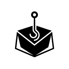 Obraz premium phishing email symbol hook 