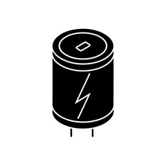 electrolytic capacitor vector polarized 