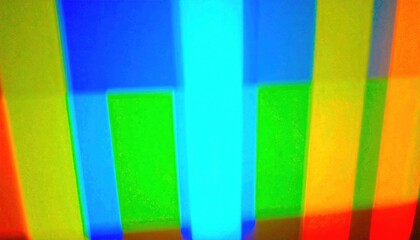 Abstract multicolored vertical stripes