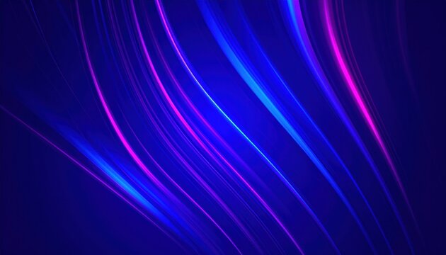 Abstract Neon Flowing Lines Design - Powered by Adobe