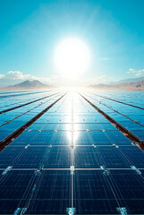 fazenda solar no deserto
