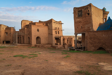 Sarai-Batu Tourist Center dedicated to the history and culture of the Golden Horde Khanate on a...