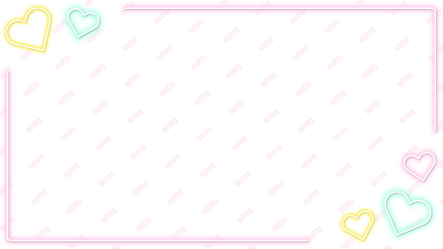 動画配信用のかわいいハートの背景