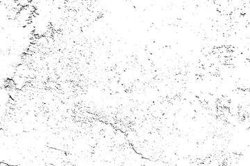 White textured surface with dark spots and cracks suitable for backgrounds, textures, abstract designs, overlays, or rustic themes in design projects.