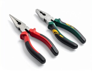 Generated image Construction tools - combination pliers on a white background without shadows