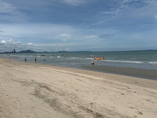 beach in summer