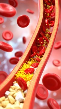 Blood Vessel Health and Cholesterol Plaque Buildup