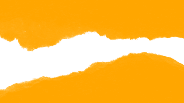 Yellow Torn paper frame on transparent background. torn paper texture, ripped of paper designs and jagged paper edges create a raw, artistic look. - Powered by Adobe