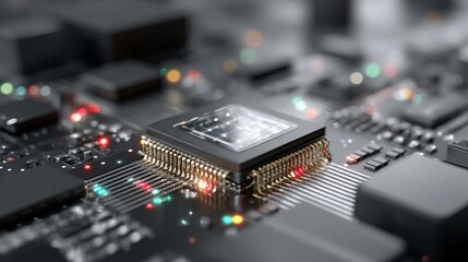 Smart photonic circuitry enabling multi-dimensional data routing and light-speed AI inference inside ultra-compact next-generation computing environments.