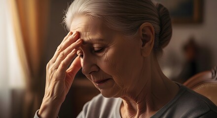 Obraz premium Cartoon tooth character with cape surrounded by dental hygiene products on a light background