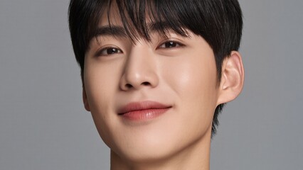 portrait of a young korean