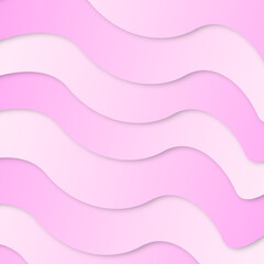 Pink and Light Pink Gradient Waves Background abstract