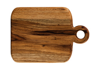 Cutting board isolated on transparent background