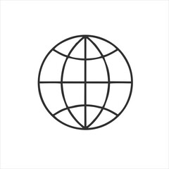 globe Icon isolated on white background, globe Icon Eps10, globe Icon Vector, globe Icon Eps, globe Icon Jpg, globe Icon Picture, globe Icon Flat