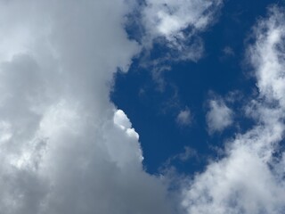 clouds in the sky