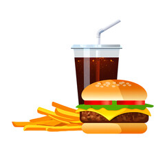 Fast Food Meal Combo