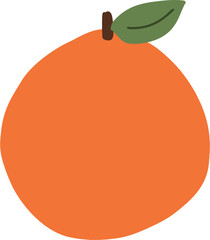 Mandarin Orange Illustration for Chinese New Year 2026
