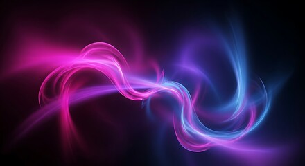 Abstract Colorful Swirls.