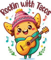 Funny Taco Typography T-Shirt Designs | Cute Taco Quotes & Food Lover Tees