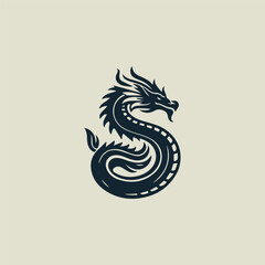 Royal Dragon Vintage Logo