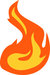  Fire burn flame element