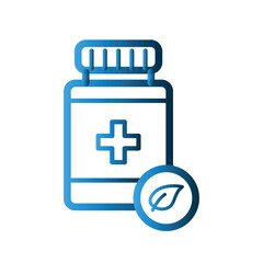 Medicine Jar icon design template