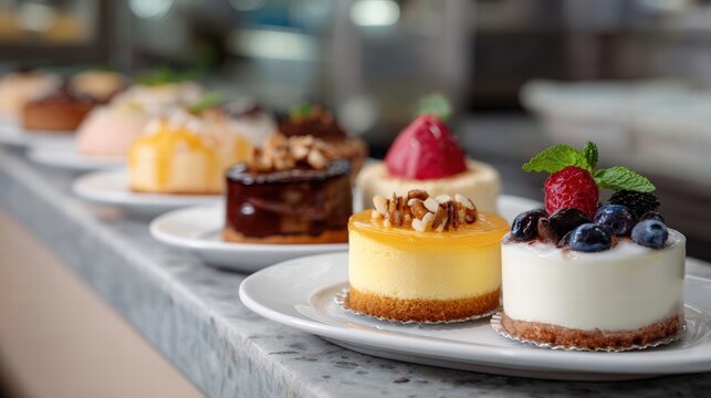 Delicious Assorted Cheesecake Selection for Every Taste