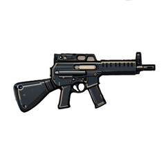 assault rifle vector illustration