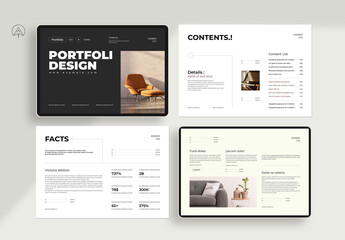 Impress Portfolio Design Landscape Template