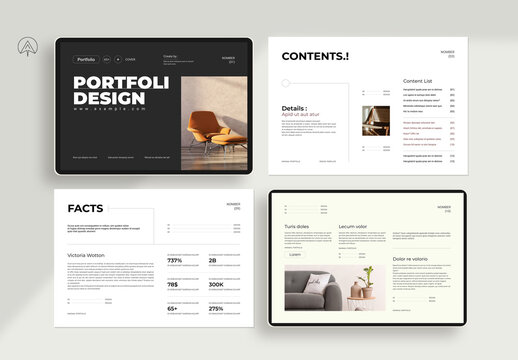 Impress Portfolio Design Landscape Template