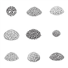 Set of couscous dish vector 