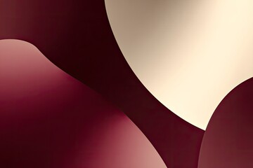 Elegant Abstract Shapes in Warm Tones