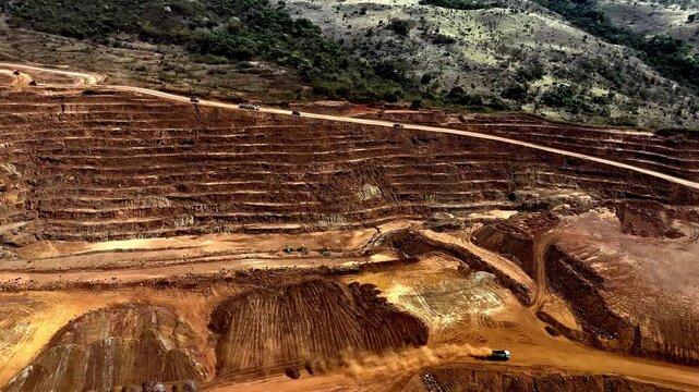 Aerial, Industrial Workplaces, Earth Mineral Resources, Nickel Mining