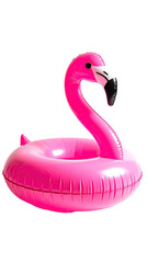 Pink flamingo inflatable pool float