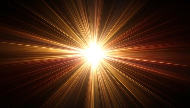 Radiant burst of light