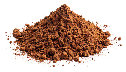 Pile of dark brown powder (12)