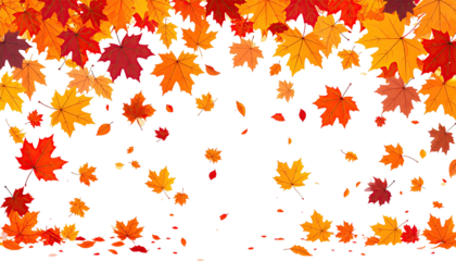 Autumn leaves background