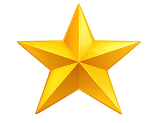 Obraz premium A golden star graphic